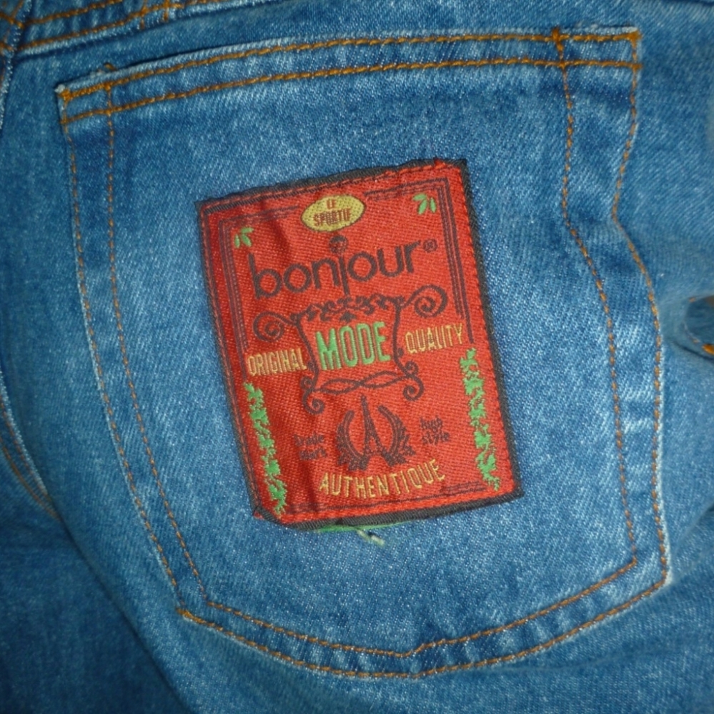 Vintage 80s bonjour Mom Jeans with Tapered Leg & Bow Detail | Size 9/10 - Picture 7 of 10